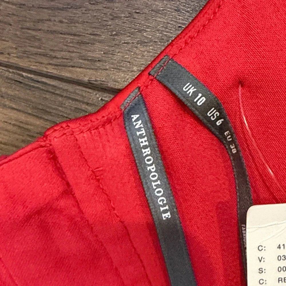 By Anthropologie Sleeveless Square-Neck Mini Dress  NWT Size 6 C11-151 - Picture 4 of 8